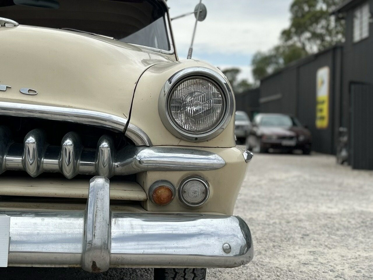 1955 DESOTO DIPLOMAT CUSTOM 3 SP MANUAL 4D SEDAN