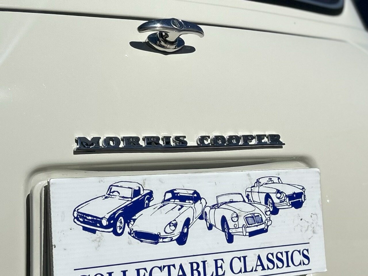 1965 MORRIS MINI COOPER S 4 SP MANUAL 2D SEDAN