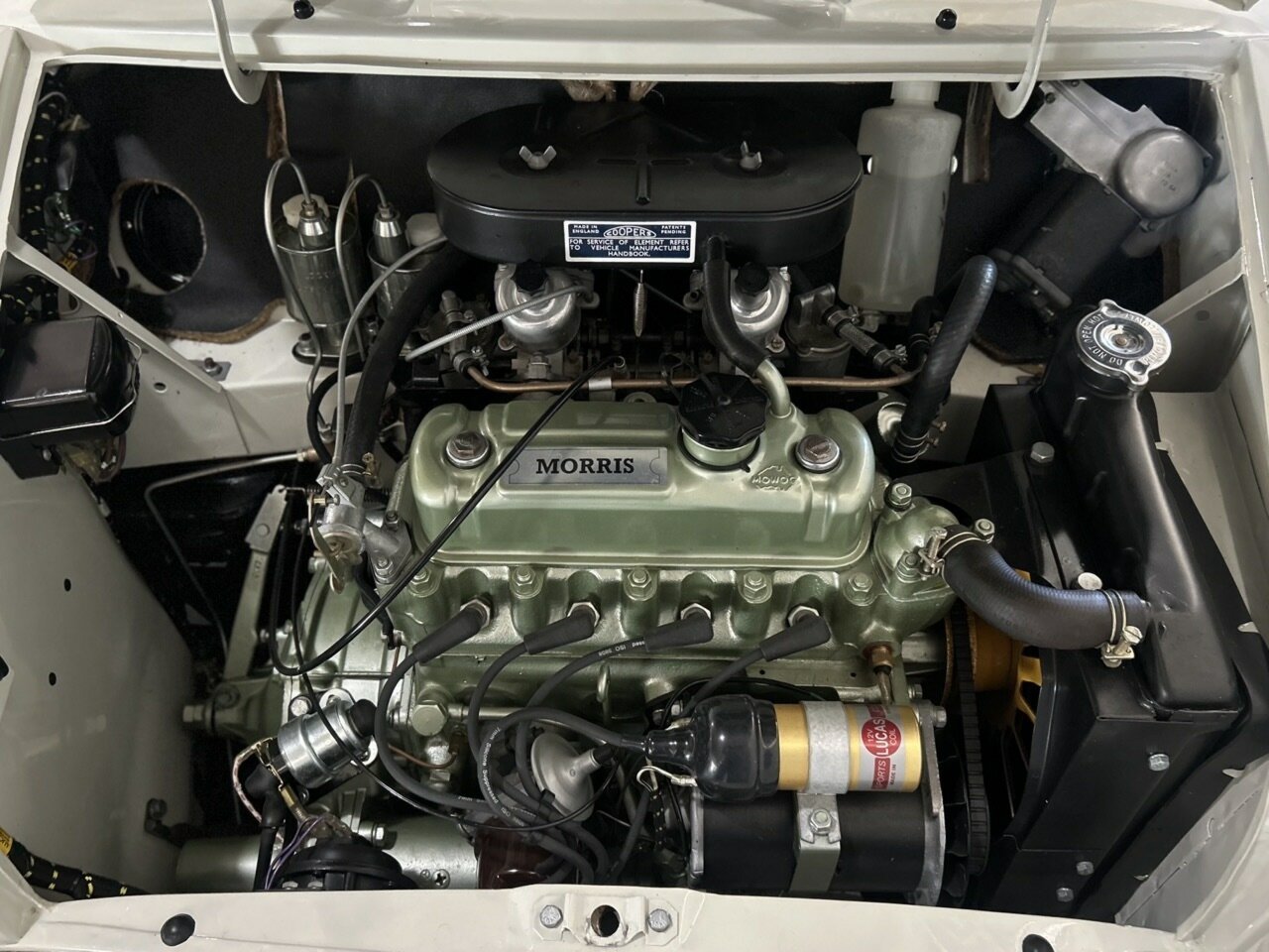 1965 MORRIS MINI COOPER S 4 SP MANUAL 2D SEDAN