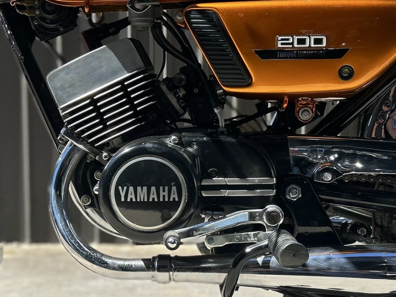 1974 YAMAHA RD200 ROAD
