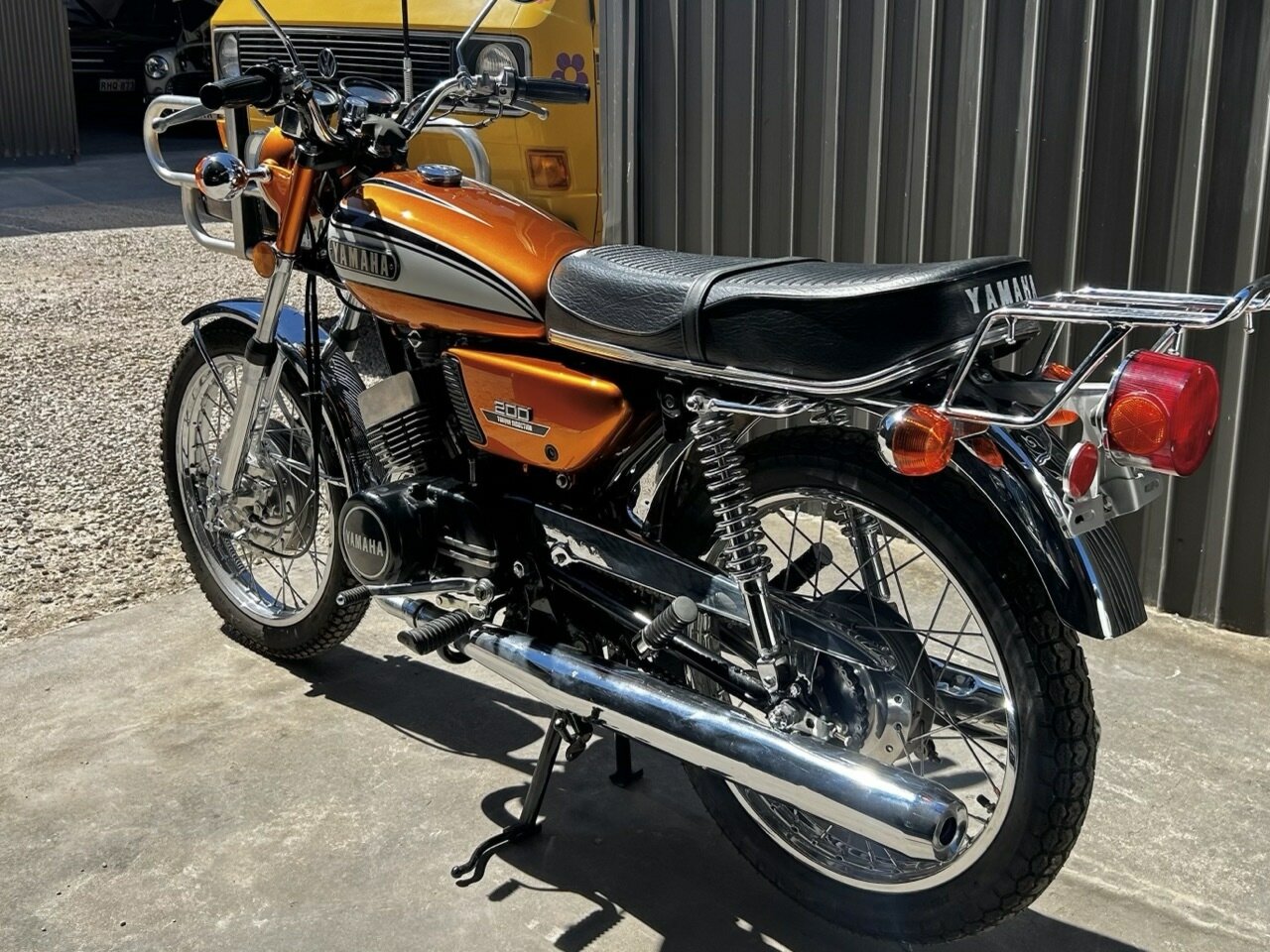 1974 YAMAHA RD200 ROAD