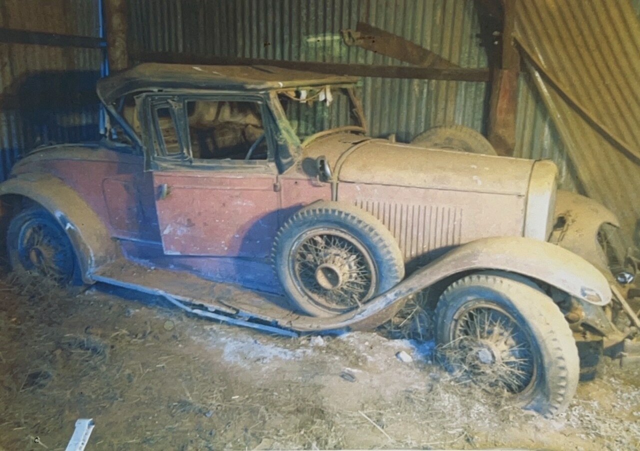 1928 REO FLYING CLOUD SPORT 4 SP MANUAL 2D ROADSTER