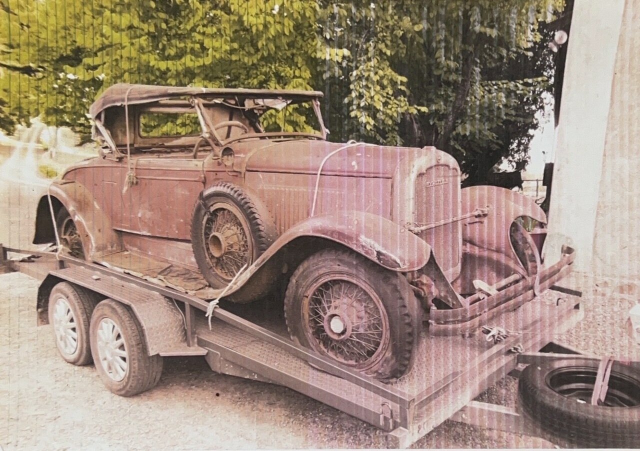 1928 REO FLYING CLOUD SPORT 4 SP MANUAL 2D ROADSTER