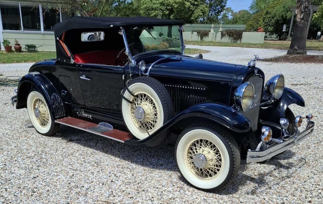 1928 REO FLYING CLOUD SPORT 4 SP MANUAL 2D ROADSTER