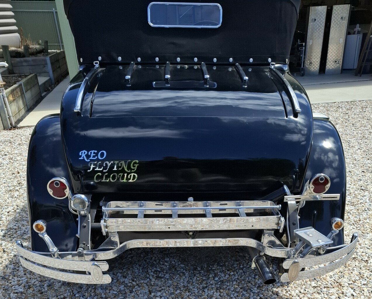 1928 REO FLYING CLOUD SPORT 4 SP MANUAL 2D ROADSTER