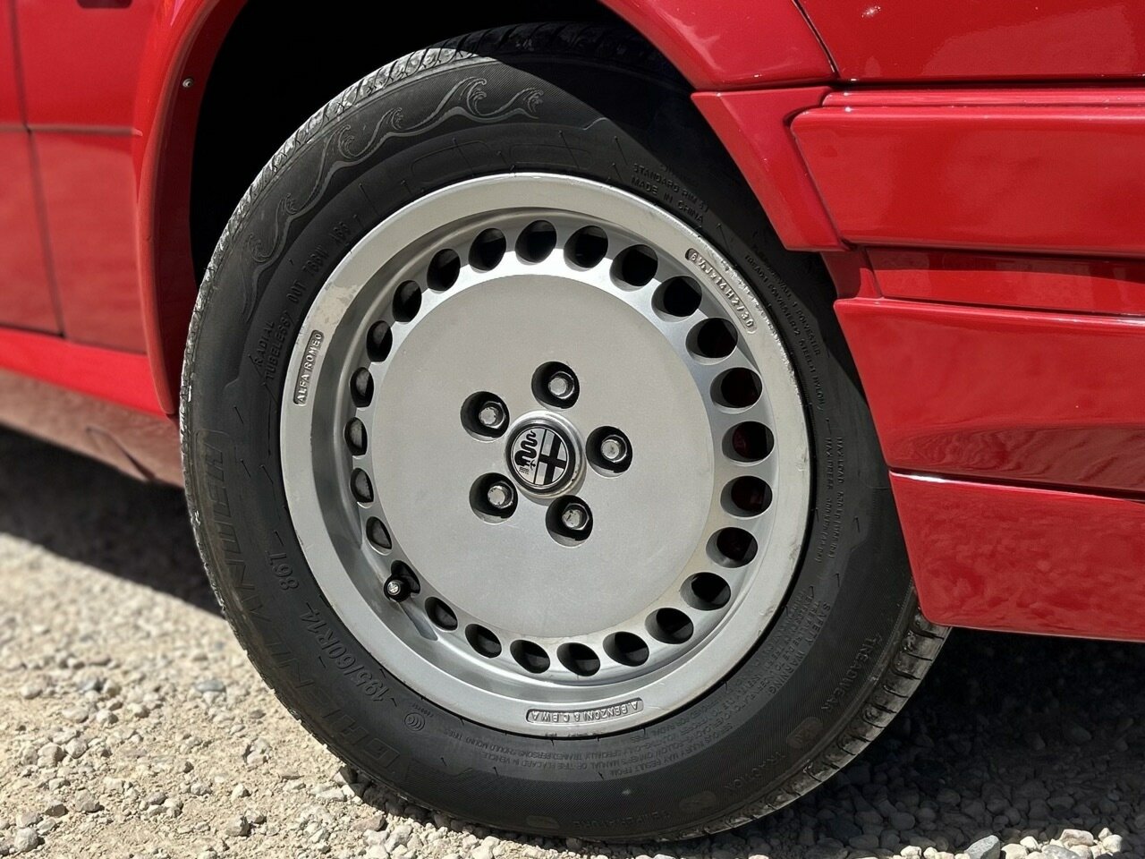 1988 ALFA ROMEO ALFA 75 6V 3.0 5 SP MANUAL 4D SEDAN