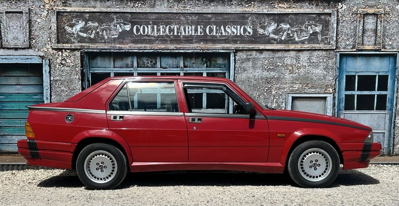 1988 ALFA ROMEO ALFA 75 6V 3.0 5 SP MANUAL 4D SEDAN