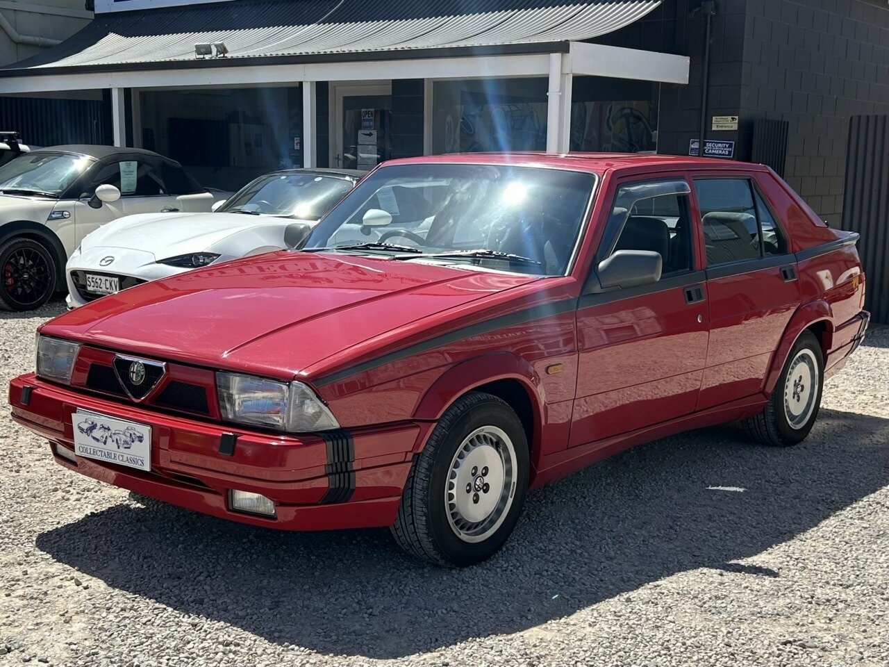 1988 ALFA ROMEO ALFA 75 6V 3.0 5 SP MANUAL 4D SEDAN