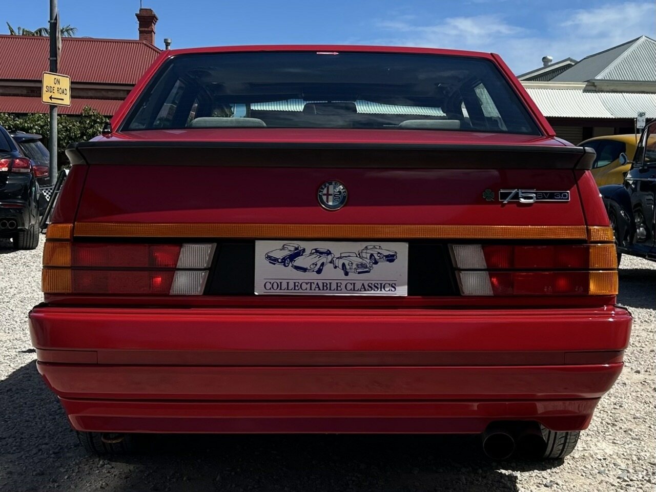 1988 ALFA ROMEO ALFA 75 6V 3.0 5 SP MANUAL 4D SEDAN