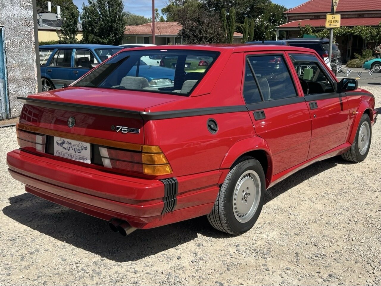 1988 ALFA ROMEO ALFA 75 6V 3.0 5 SP MANUAL 4D SEDAN
