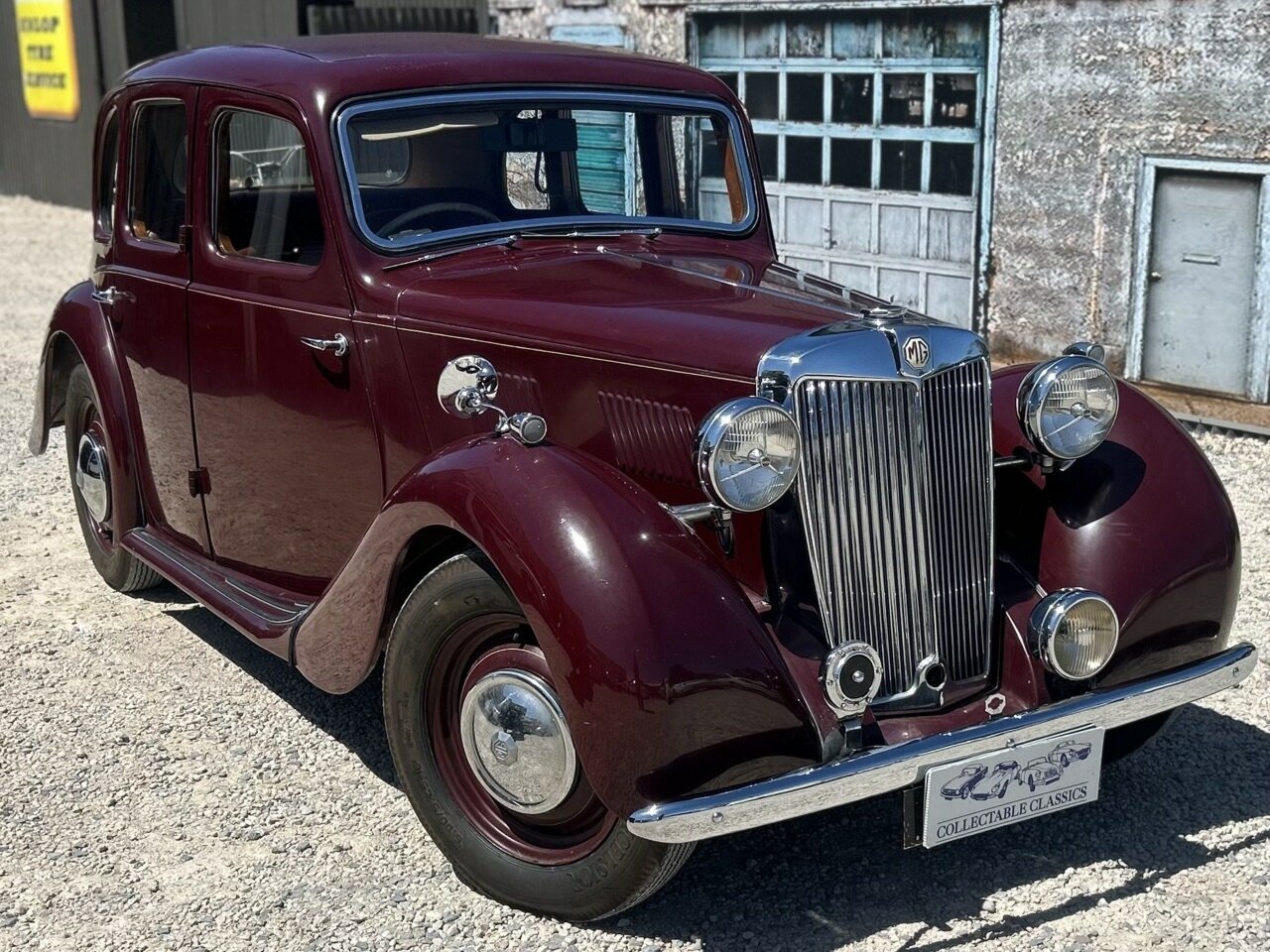 1949 MG Y-TYPE 4 SP MANUAL SEDAN