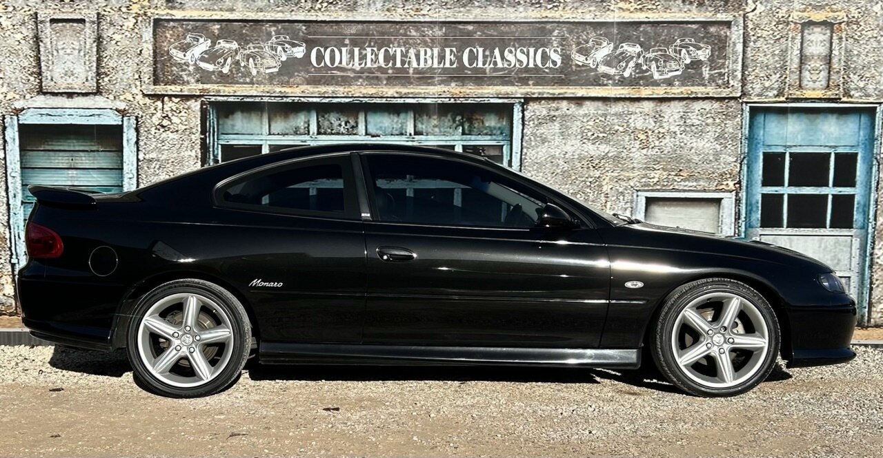 2002 HOLDEN MONARO V2 CV8 6 SP MANUAL 2D COUPE
