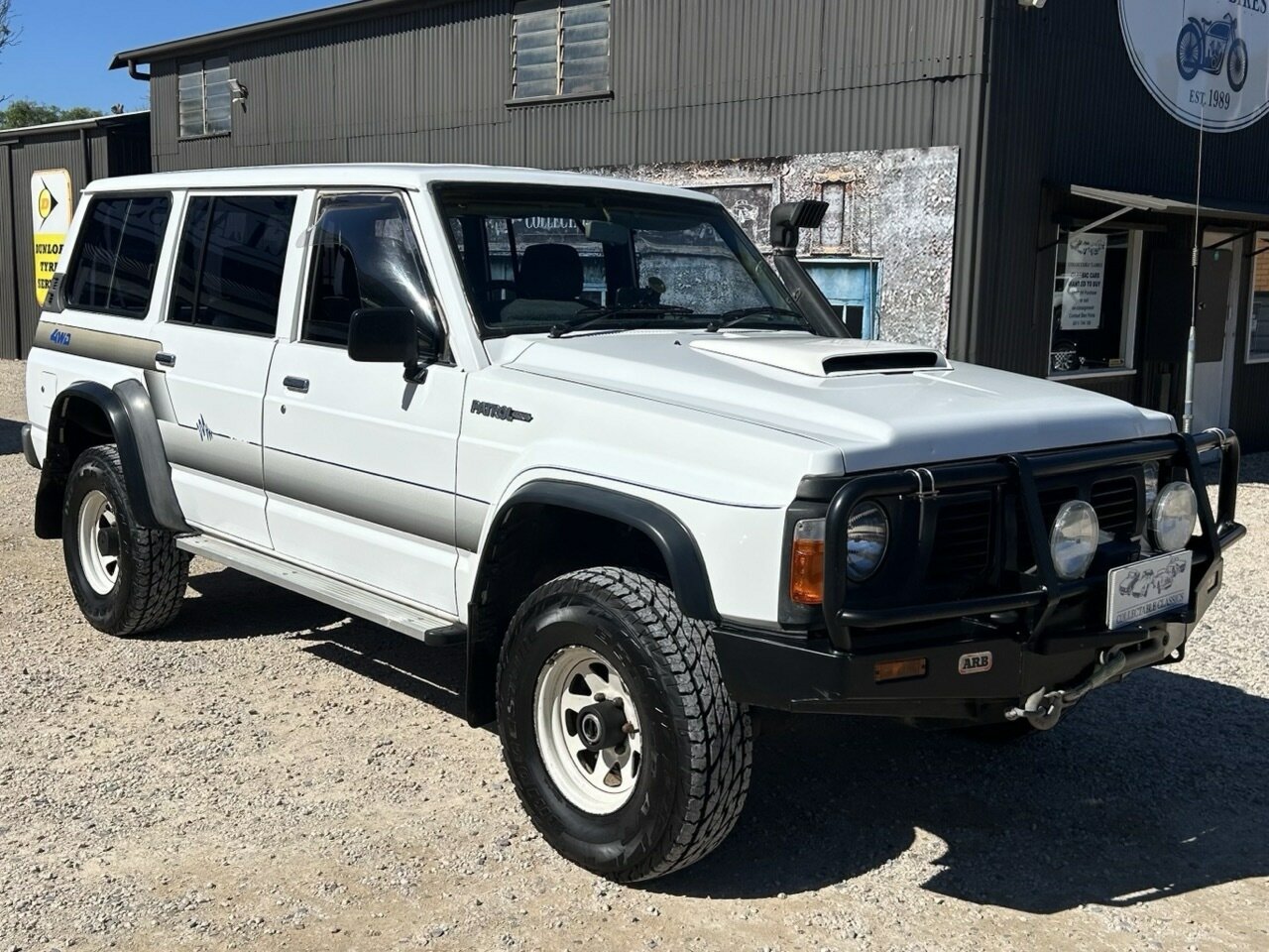 1991 NISSAN PATROL Y60 GQ 4X4 5 SP MANUAL 5D WAGON