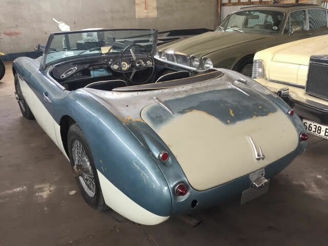 1959 AUSTIN HEALEY 3000 MK I 4 SP MAN + OVERDRIVE 2D ROADSTER