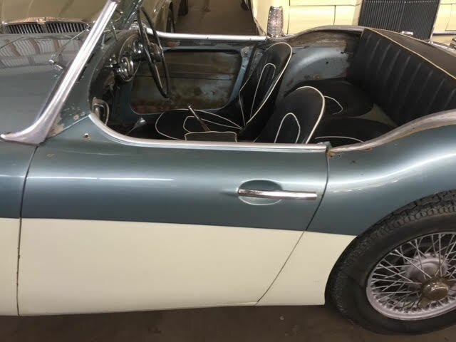 1959 AUSTIN HEALEY 3000 MK I 4 SP MAN + OVERDRIVE 2D ROADSTER