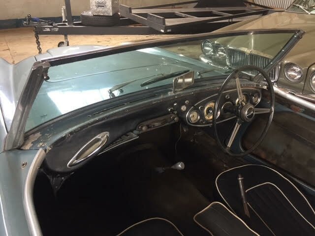 1959 AUSTIN HEALEY 3000 MK I 4 SP MAN + OVERDRIVE 2D ROADSTER