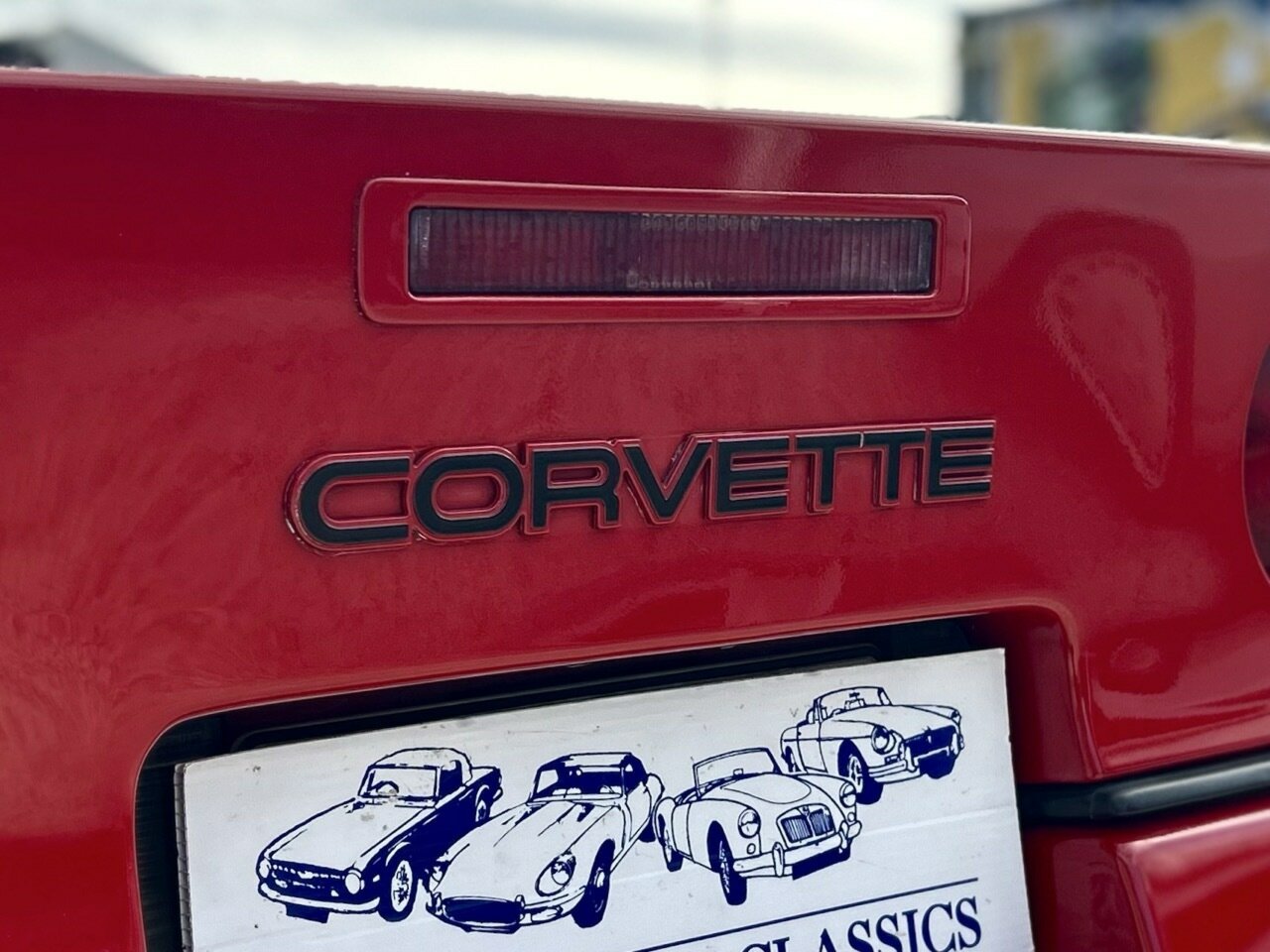 1986 CHEVROLET CORVETTE C4 4 SP AUTOMATIC CONVERTIBLE