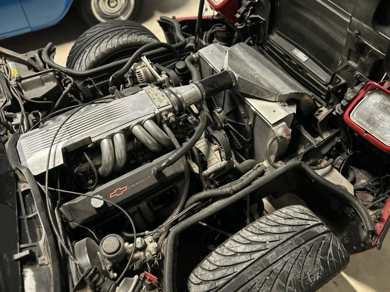1986 CHEVROLET CORVETTE C4 4 SP AUTOMATIC CONVERTIBLE