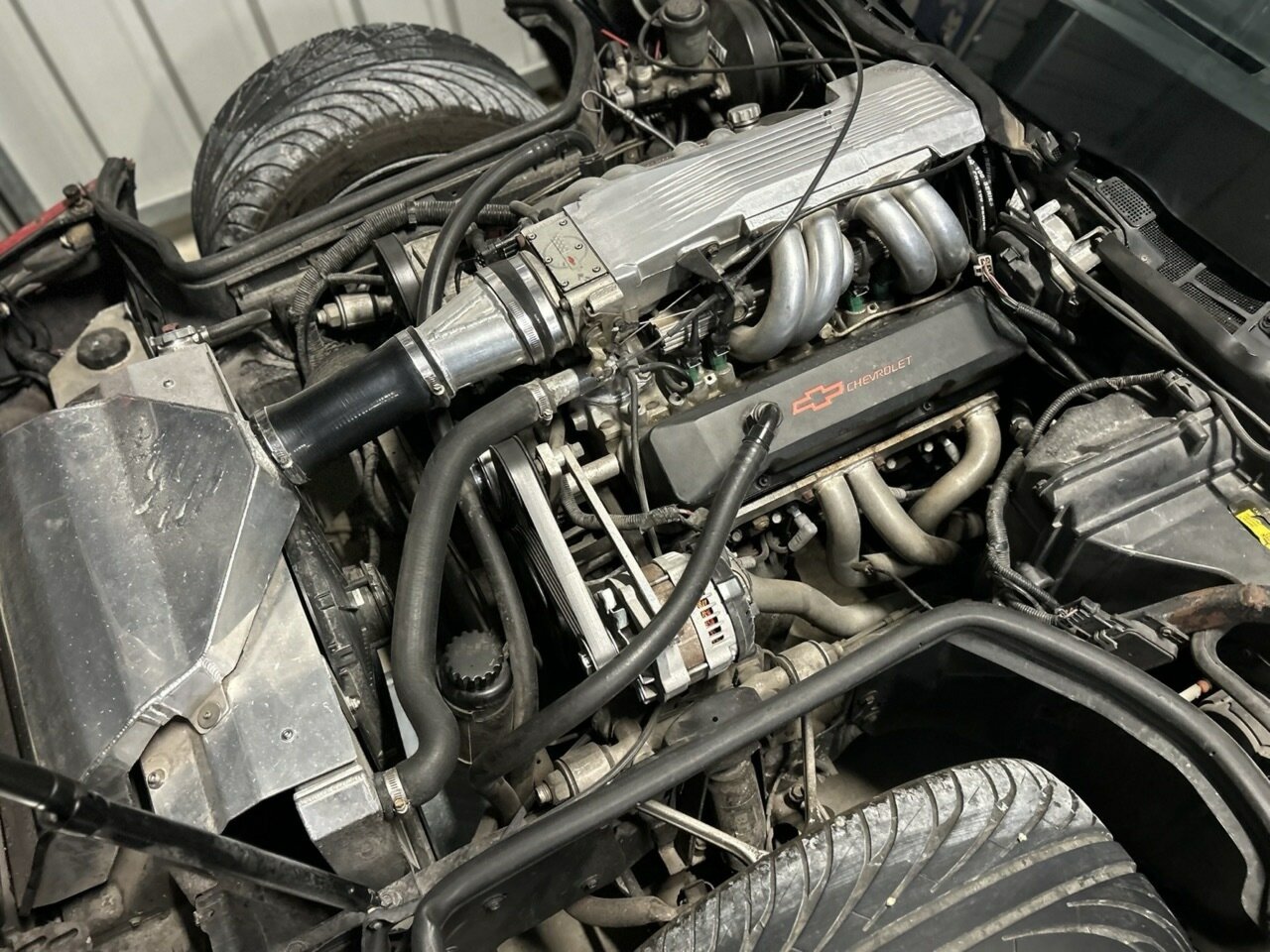 1986 CHEVROLET CORVETTE C4 4 SP AUTOMATIC CONVERTIBLE