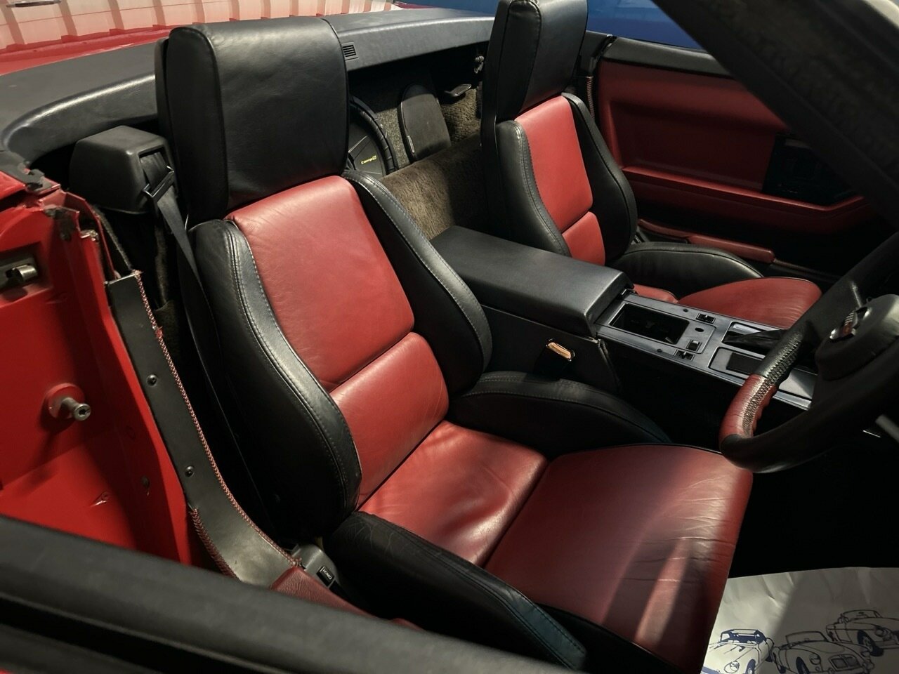 1986 CHEVROLET CORVETTE C4 4 SP AUTOMATIC CONVERTIBLE