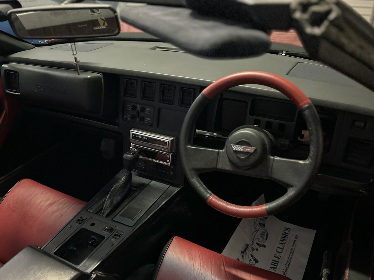 1986 CHEVROLET CORVETTE C4 4 SP AUTOMATIC CONVERTIBLE
