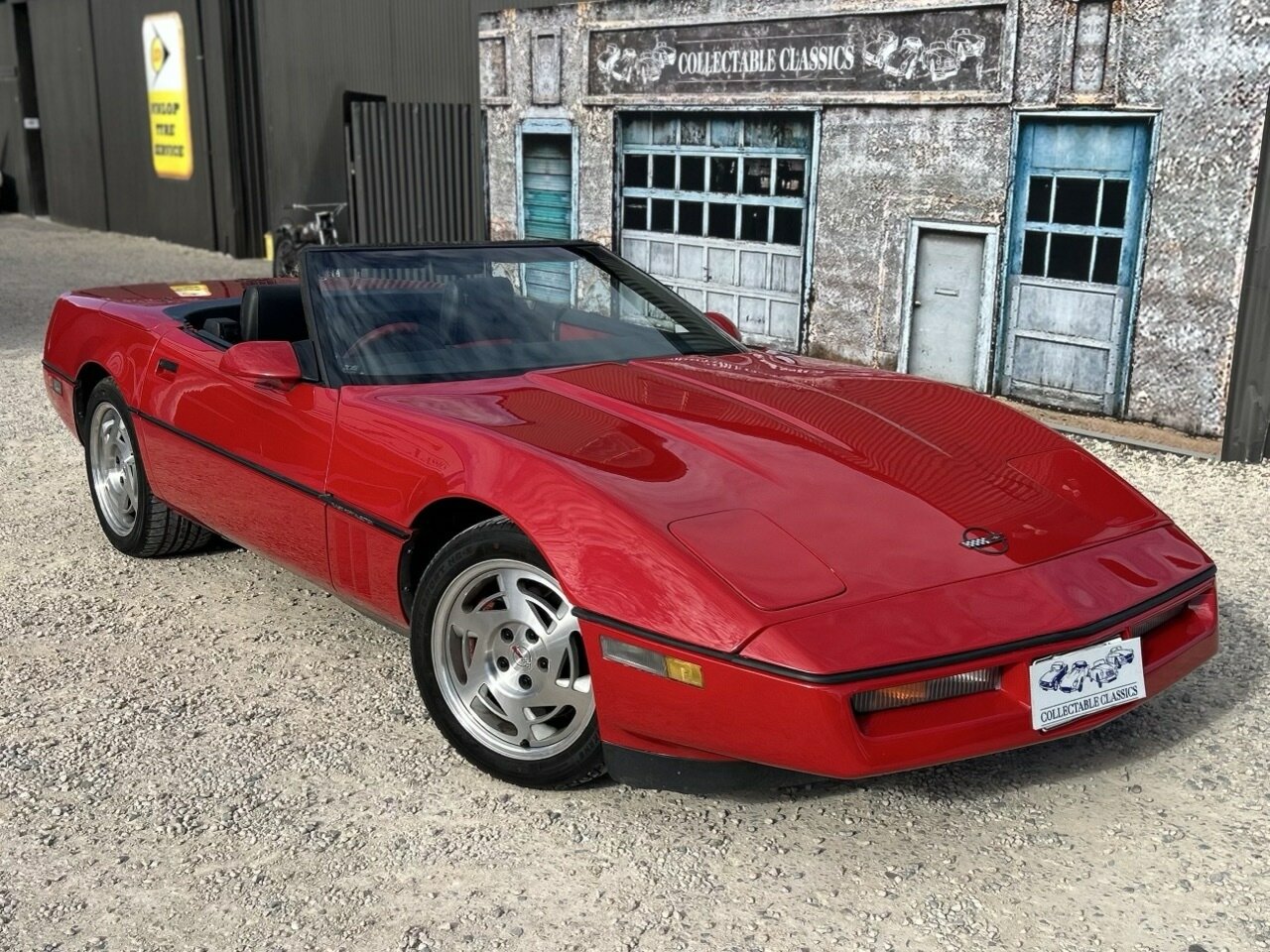 1986 CHEVROLET CORVETTE C4 4 SP AUTOMATIC CONVERTIBLE