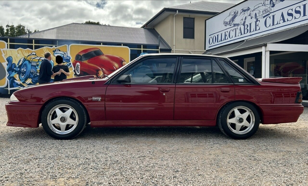 1986 HOLDEN HDT COMMODORE VL SS GROUP A PLUS PACK 5 SP MANUAL 4D SEDAN