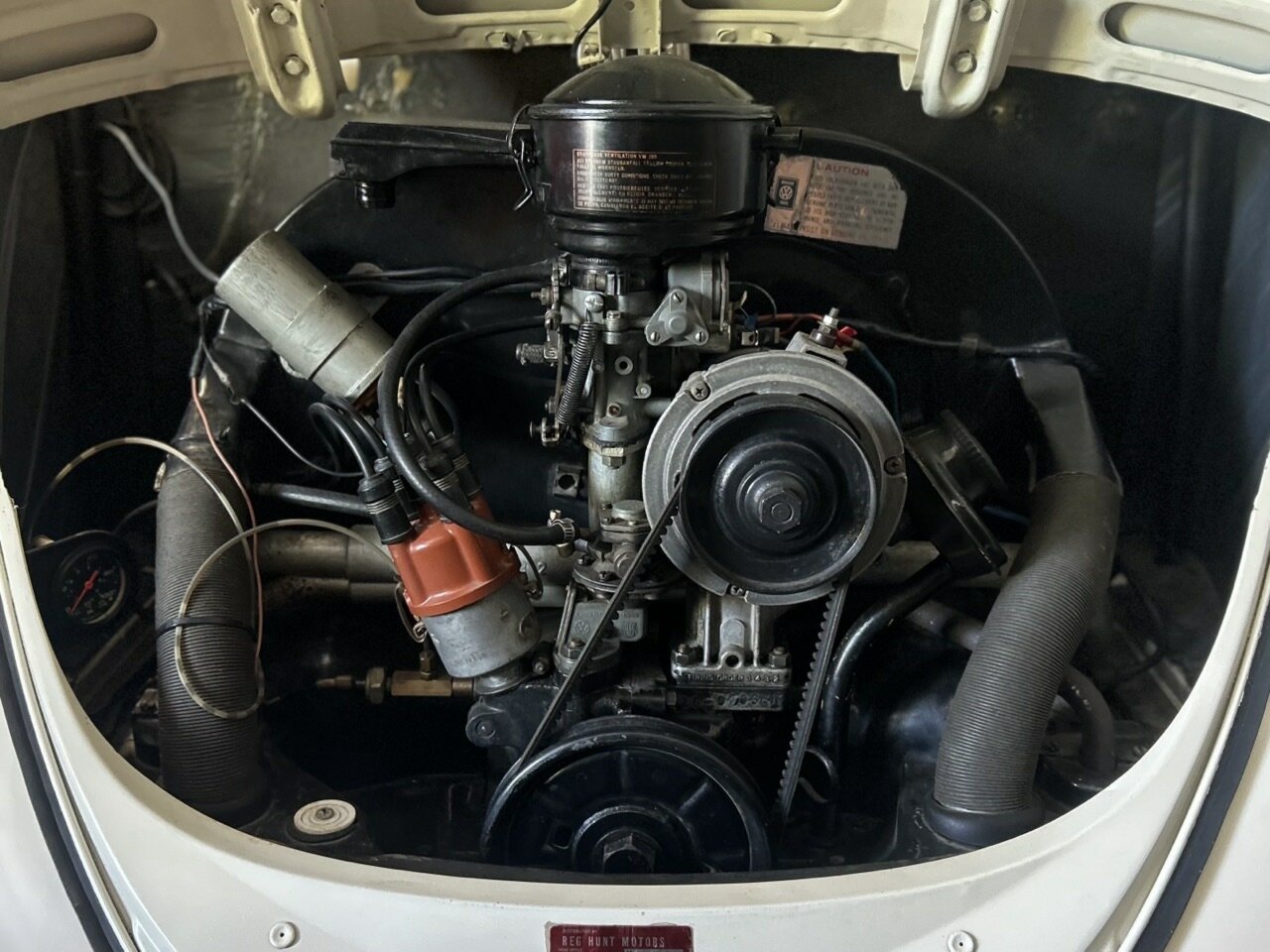 1965 VOLKSWAGEN BEETLE 1300 DELUXE 4 SP MANUAL 2D COUPE
