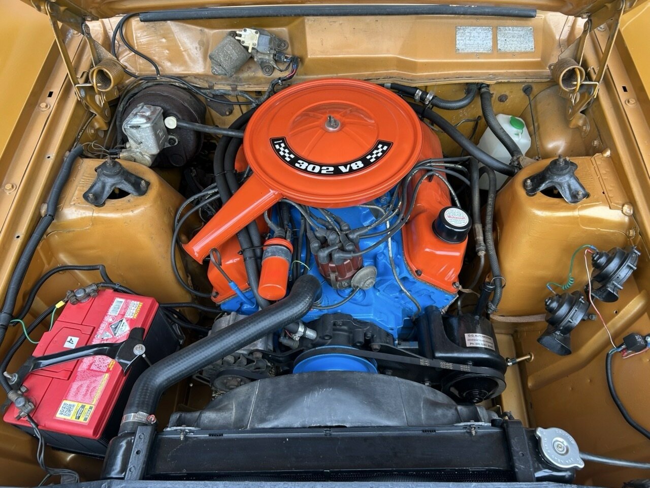 1973 FORD FAIRMONT XA 3 SP AUTOMATIC 4D SEDAN