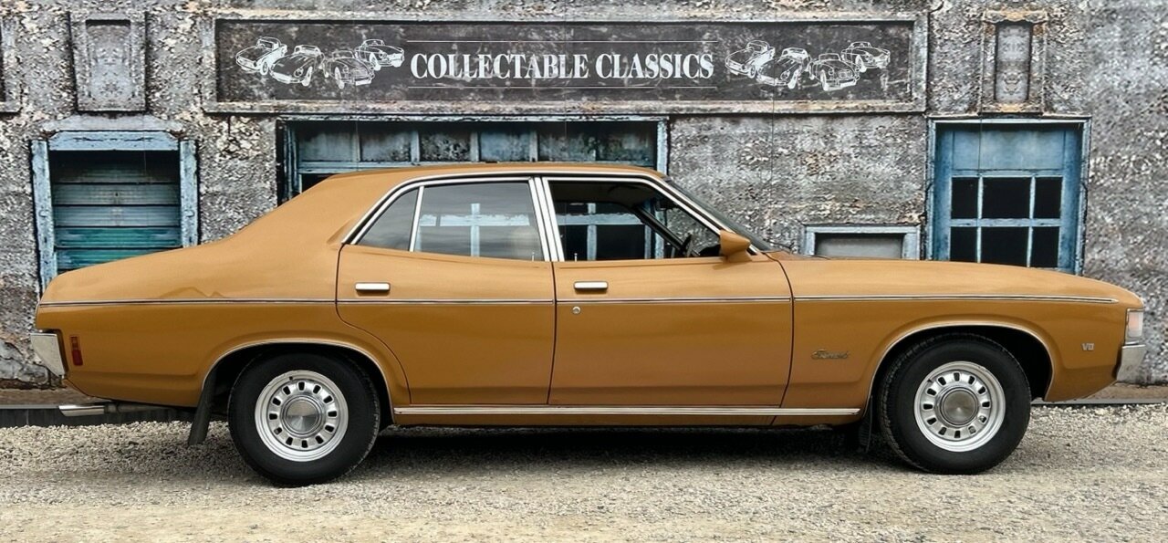 1973 FORD FAIRMONT XA 3 SP AUTOMATIC 4D SEDAN