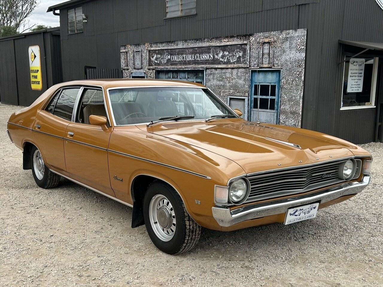 1973 FORD FAIRMONT XA 3 SP AUTOMATIC 4D SEDAN