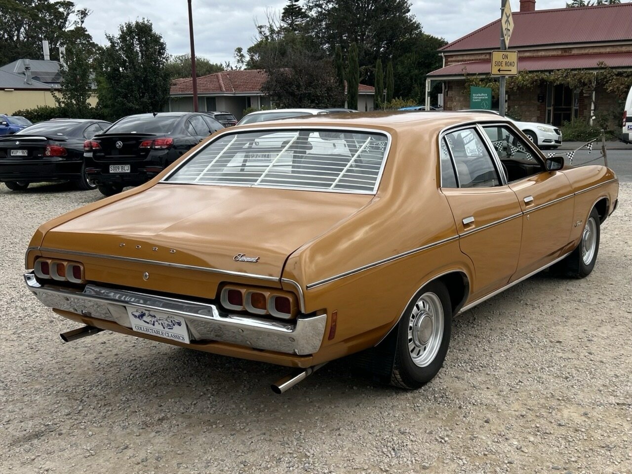 1973 FORD FAIRMONT XA 3 SP AUTOMATIC 4D SEDAN