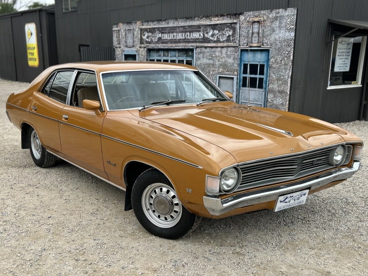 1973 FORD FAIRMONT XA 3 SP AUTOMATIC 4D SEDAN
