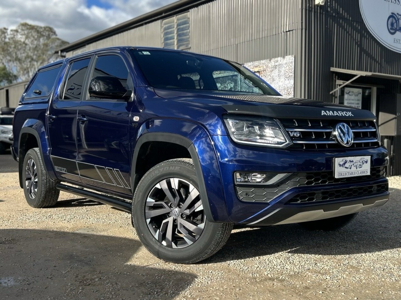 2021 VOLKSWAGEN AMAROK 2H MY22 TDI580 V6 BLACK EDTN 4MOTION 8 SP AUTOMATIC DUAL CAB UTILITY