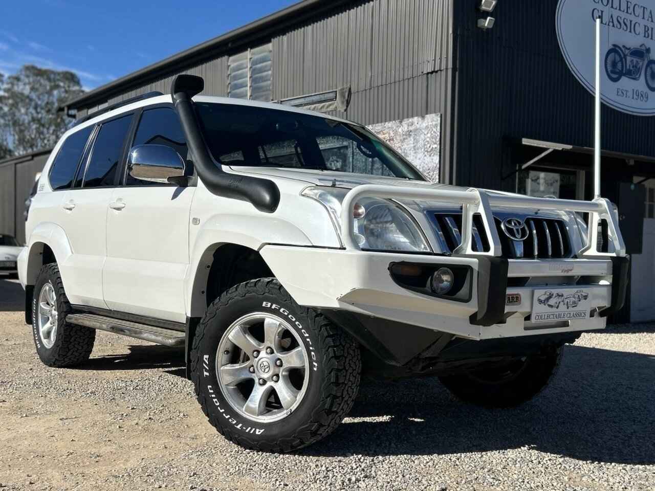 2004 TOYOTA LANDCRUISER KZJ120R PRADO VX (4x4) 4 SP AUTOMATIC 4D WAGON