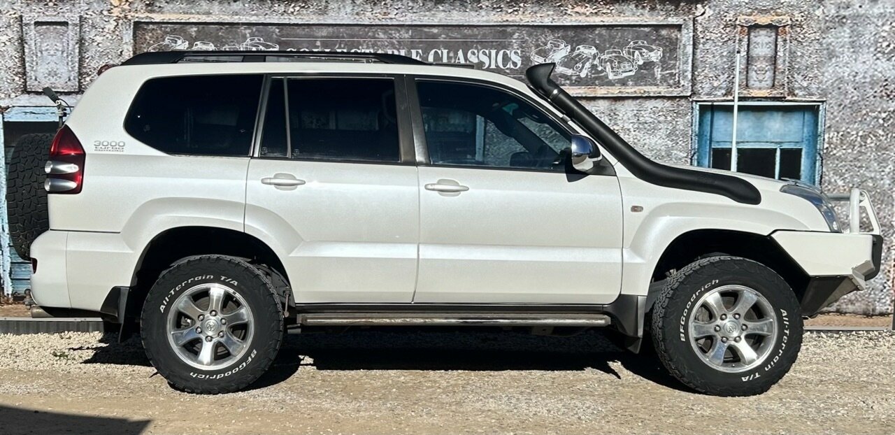 2004 TOYOTA LANDCRUISER KZJ120R PRADO VX (4x4) 4 SP AUTOMATIC 4D WAGON