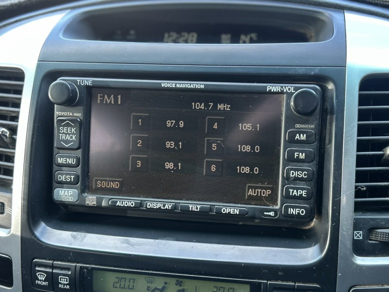 2004 TOYOTA LANDCRUISER KZJ120R PRADO VX (4x4) 4 SP AUTOMATIC 4D WAGON