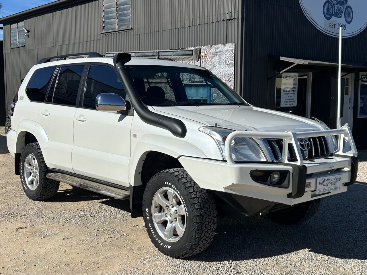 2004 TOYOTA LANDCRUISER KZJ120R PRADO VX (4x4) 4 SP AUTOMATIC 4D WAGON
