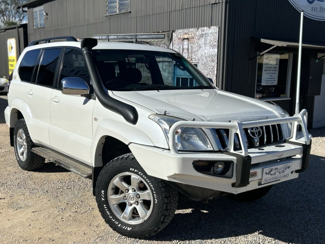 2004 TOYOTA LANDCRUISER KZJ120R PRADO VX (4x4) 4 SP AUTOMATIC 4D WAGON