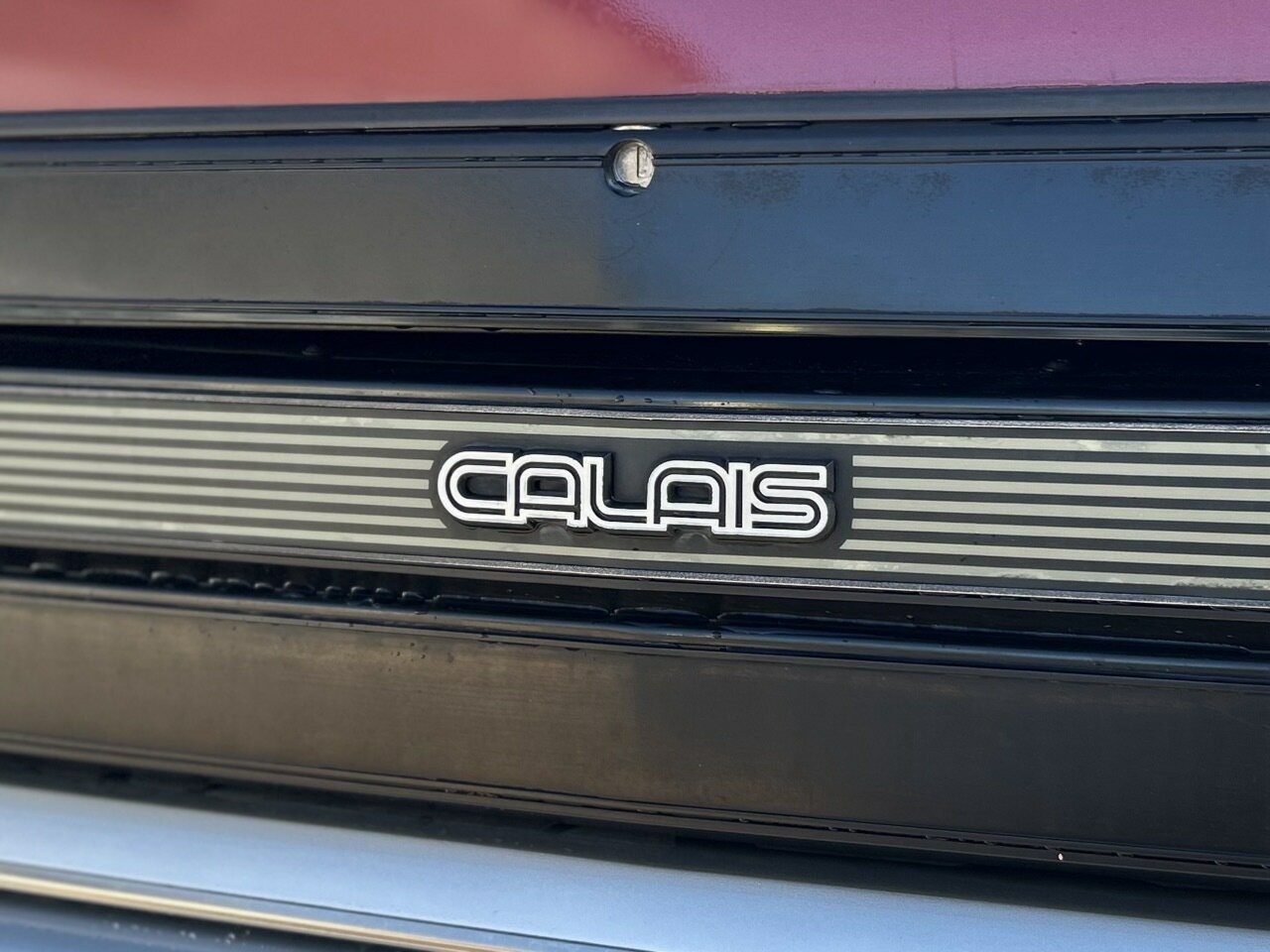 1987 HOLDEN CALAIS VL 4 SP AUTOMATIC 4D SEDAN