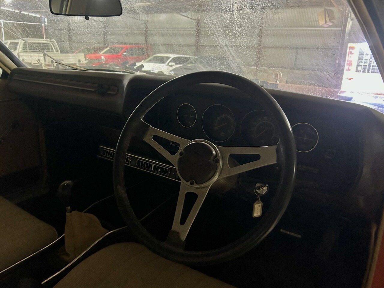 1977 CHRYSLER VALIANT CL DRIFTER 4 SP MANUAL PANEL VAN