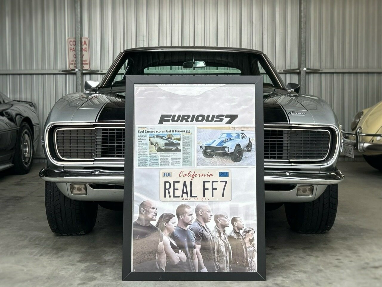 1968 CHEVROLET CAMARO Z28 3 SP AUTOMATIC 2D COUPE