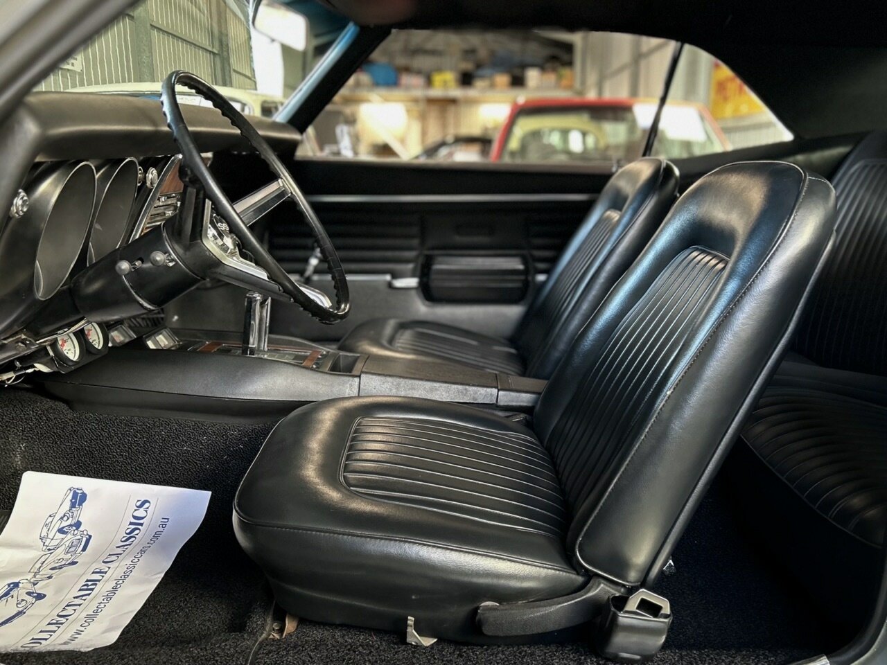 1968 CHEVROLET CAMARO Z28 3 SP AUTOMATIC 2D COUPE