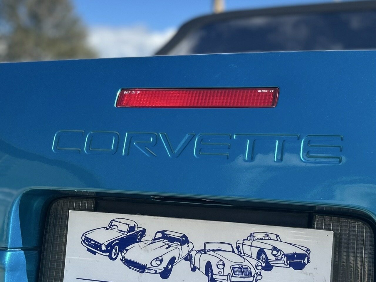 1992 CHEVROLET CORVETTE C4 6 SP MANUAL CONVERTIBLE