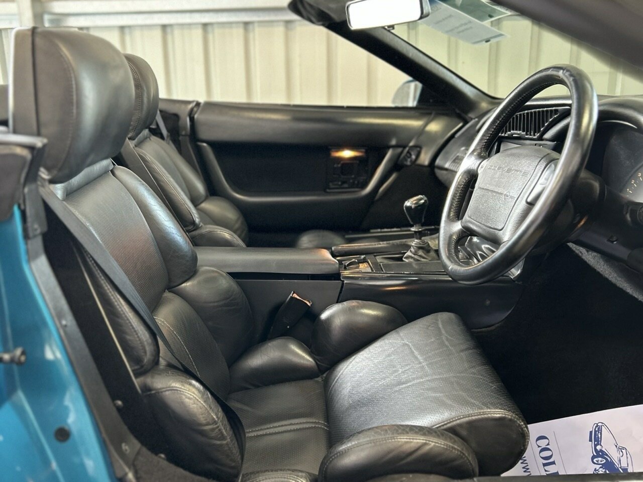 1992 CHEVROLET CORVETTE C4 6 SP MANUAL CONVERTIBLE