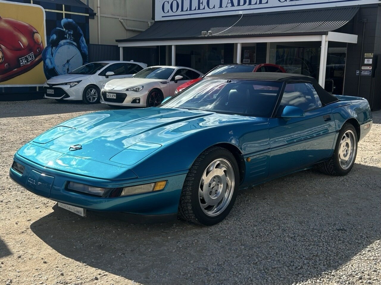 1992 CHEVROLET CORVETTE C4 6 SP MANUAL CONVERTIBLE
