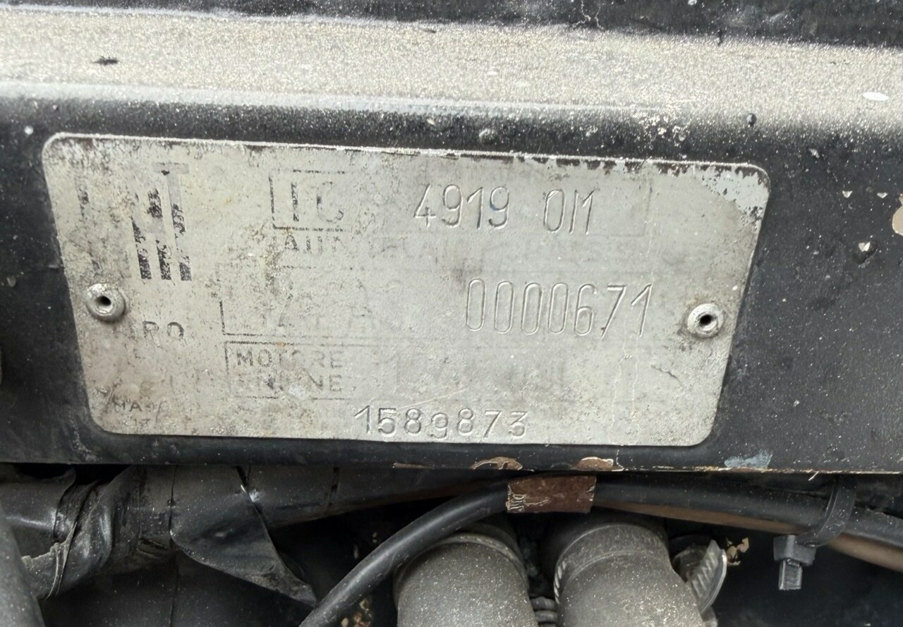 1967 FIAT 124 SPORT SPIDER 4 SP MANUAL 2D CONVERTIBLE