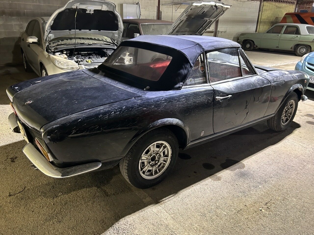 1967 FIAT 124 SPORT SPIDER 4 SP MANUAL 2D CONVERTIBLE