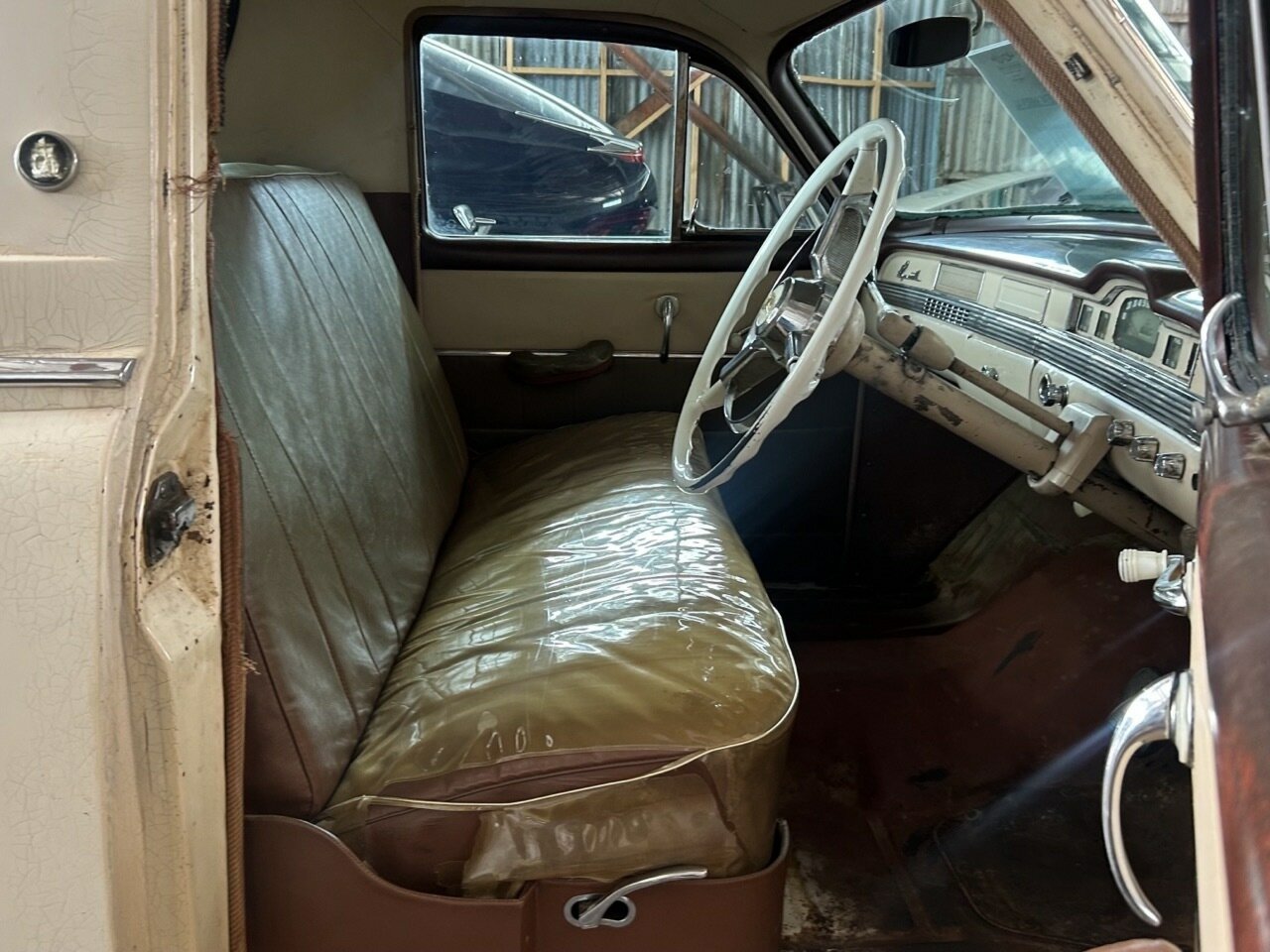 1956 PLYMOUTH CRANBROOK P-25 3 SP MANUAL 2D UTILITY - PROJECT
