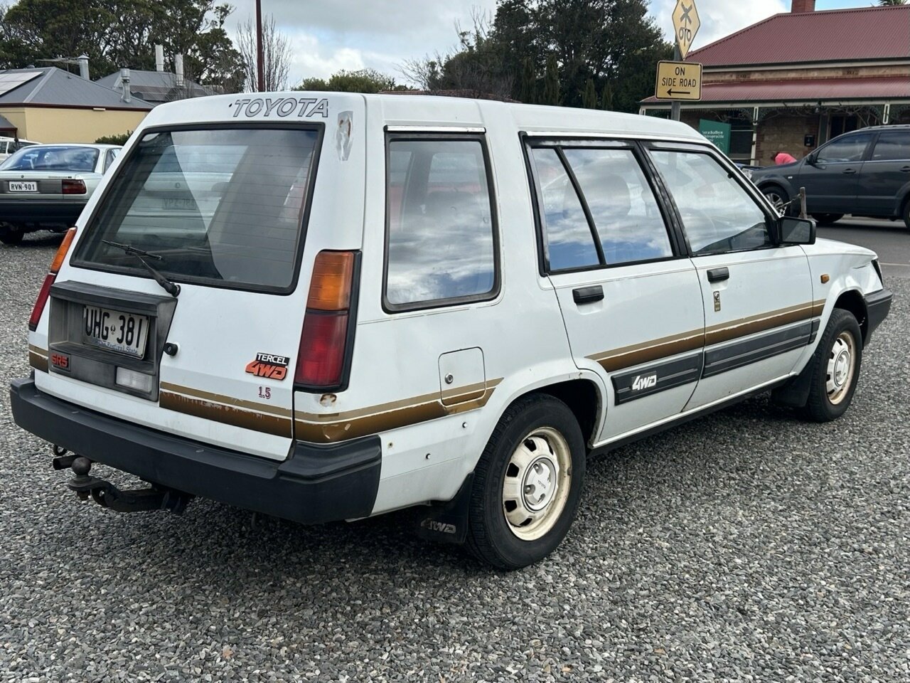 1985 TOYOTA TERCEL SR5 (4x4) 5 SP MANUAL 4D WAGON
